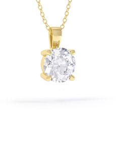 Timeless 18ct gold pendant